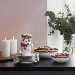 Bjørn Wiinblad Joulukulho -Ekelund Linneväveri Kauppa 27630 01 02 fe225e7911