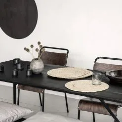 House Doctor Pyöreä Tabletti Ruoho 4/pk -Ekelund Linneväveri Kauppa 31392 04 02 2a137d4a54