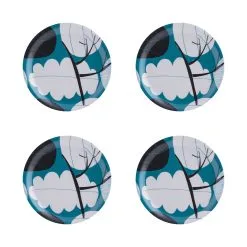 Åry Home Winter Tree Lasinalunen, 4-pakkaus