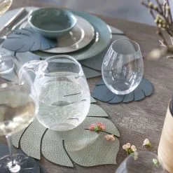 LIND DNA Monstera Leaf Nupo Lasinalunen -Ekelund Linneväveri Kauppa 37387 04 02 642cab26ca