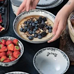 Rörstrand Ostindia Svart -kulho -Ekelund Linneväveri Kauppa 38010 01 03 8c2ffa050d