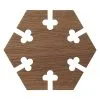 Warm Nordic Gourmet Wood Trivet Hexagon -Ekelund Linneväveri Kauppa 41978 01 01 f4111f460a