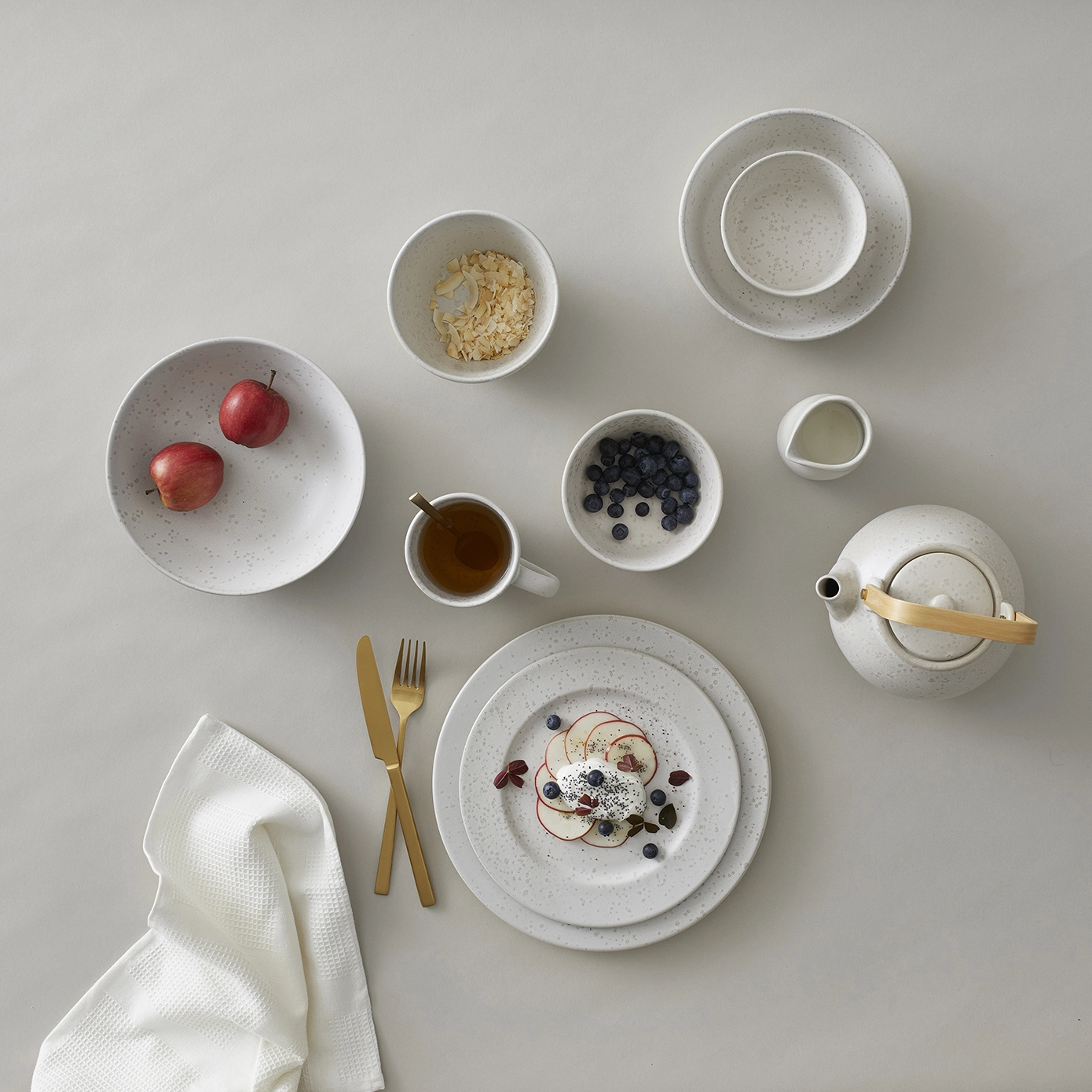 Bitz Jälkiruokalautanen Ø 22 Cm Matta 4 Bitz Jälkiruokalautanen Ø 22 Cm Matta - Image 2