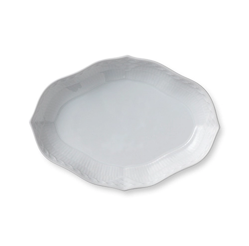 Royal Copenhagen White Fluted Half Lace -vati 22 Cm 3 Royal Copenhagen White Fluted Half Lace -vati 22 Cm