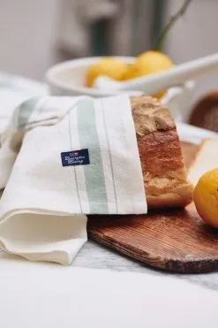 Lexington Side Striped Organic Cotton -lautasliina 50x50 Cm -Ekelund Linneväveri Kauppa 508249 01 4 EnvironmentImage 52929c1416