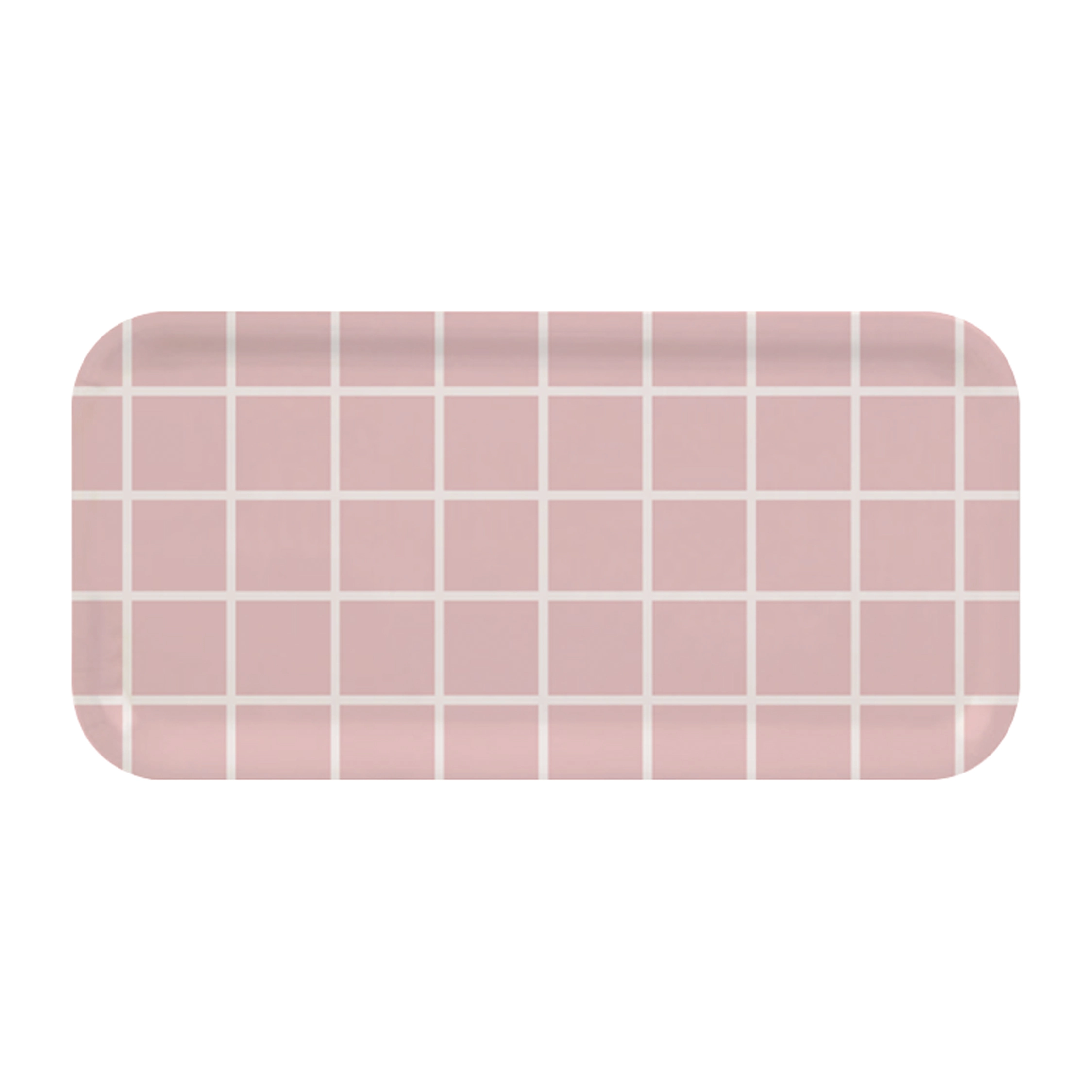 Muurla Checks & Stripes -tarjotin 13 X 27 Cm 3 Muurla Checks & Stripes -tarjotin 13 X 27 Cm