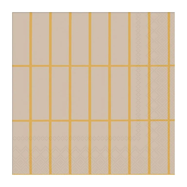 Marimekko Tiiliskivi Lautasliina 33 X 33 Cm 20-pakkaus 3 Marimekko Tiiliskivi Lautasliina 33 X 33 Cm 20-pakkaus