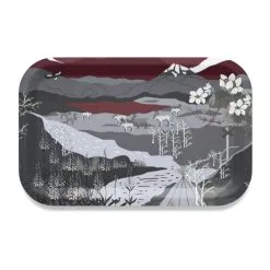 Arvidssons Textil Fjällvandring Tarjotin 21 X 33 Cm