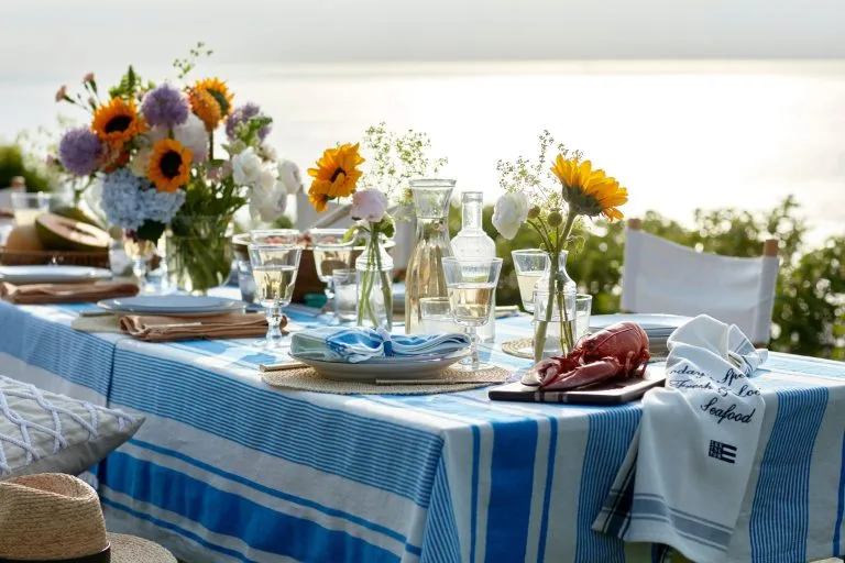 Lexington Striped Linen Cotton -pöytäliina 150 X 250 Cm 7 Lexington Striped Linen Cotton -pöytäliina 150 X 250 Cm - Image 5