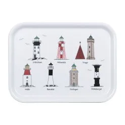 Almedahls Svenska Fyrar -tarjotin 20 X 27 Cm