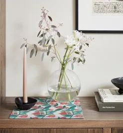 Ekelund Linneväveri Waveflower Lautasliina -Ekelund Linneväveri Kauppa 579191 01 40 EnvironmentImage 9faad306ab