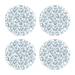 Åry Home Mougli Blue -lasinalunen Ø 11 Cm 4-pakkaus