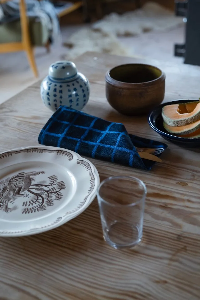 Fine Little Day Rutig Jacquard-kudottu Lautasliina 2-pakkaus 6 Fine Little Day Rutig Jacquard-kudottu Lautasliina 2-pakkaus - Image 4