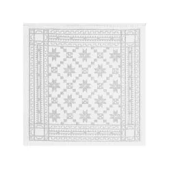 Ekelund Linneväveri Åttebladrose Lautasliina 35 X 35 Cm